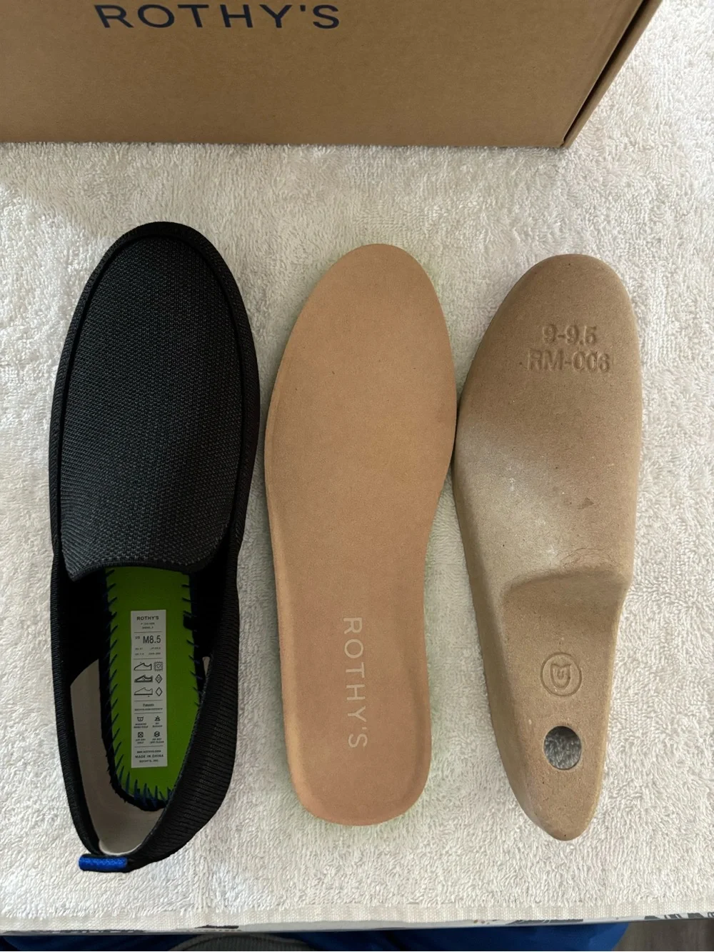 Rothy's Men's Black Ravello Loafers